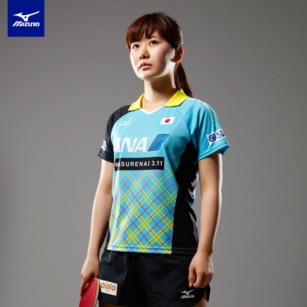 メーカー】福原愛選手、ミズノブランドアンバサダー契約更新