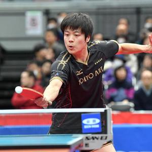 水谷が木造を4−1で下し、13年連続の決勝進出を決める | 卓球王国WEB